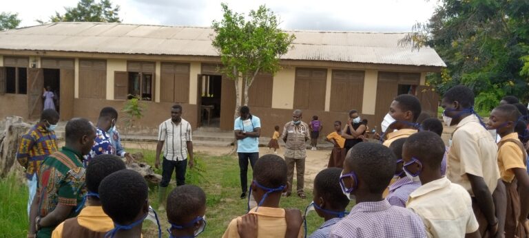 Sensitization on Deforestation and Afforestation for  Students at Bronikrom D/A Primary by Department of Agriculture -Shama. 