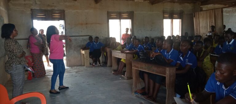 The Environmental Health Unit embarked on School Health Education at Shama District