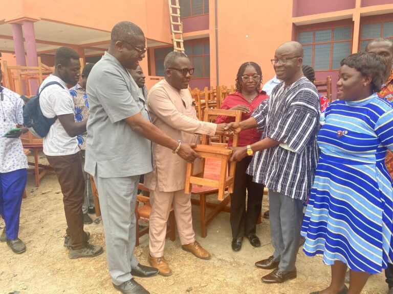 DCE Donates KG Furniture to Shama GES