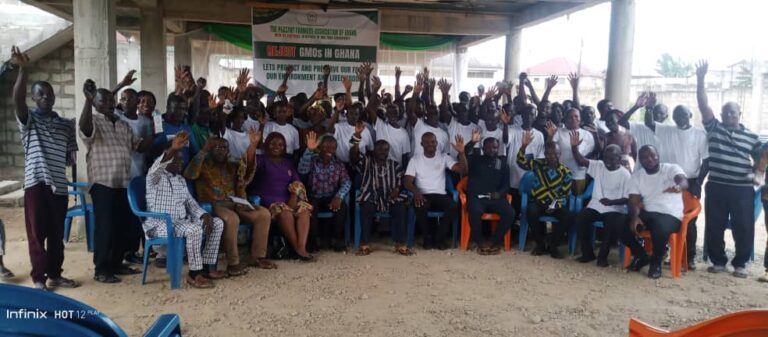 Meeting With Peasant Farmers On Effect Of GMOs