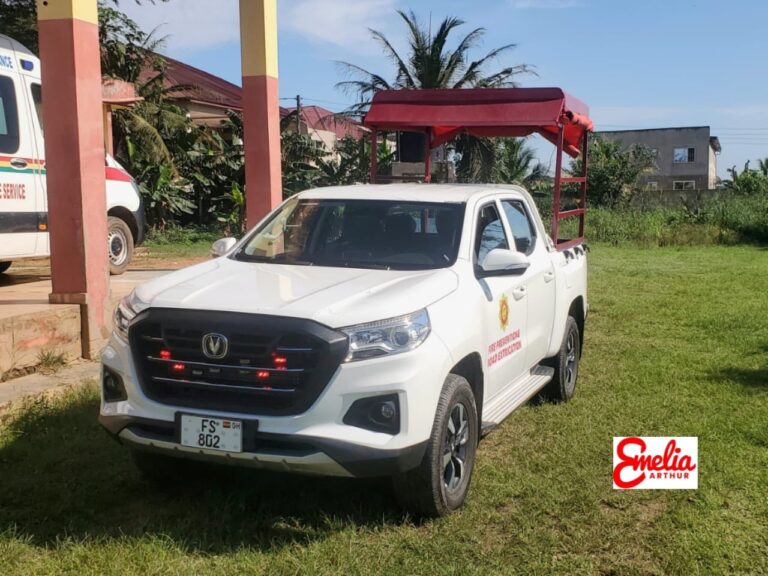 Shama District fire station gets pickup from MP